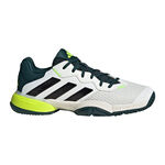 adidas Tenisová obuv adidas Barricade Obuv Na Všechny Povrchy Děti-Krémová,Tmavě Zelená