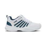 K-Swiss Tenisová obuv K-Swiss Court Express 2 Obuv Na Koberce Děti-Bílá,Petrolejová