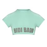 Tenisové Oblečení BIDI BADU Abdominis Crop Move Tee - black