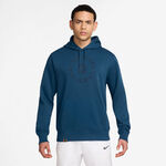Nike Oblečenie Nike Court Dri-Fit Heritage Hoody Muži - Modro-&scaron;ed&aacute;