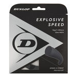 Dunlop Dunlop Explosive Speed V&yacute;pletov&aacute; Sada 12m-Čern&aacute;
