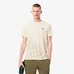 Lacoste Oblečenie Lacoste Tričko Muži-Krémová