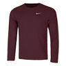 Dri-Fit UV Miler Bežecké tričko Muži - červené víno, 