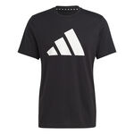 adidas Oblečenie adidas Essentials Feel Ready Logo Tričko Muži - černá, bílá