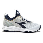 Diadora Tenisová obuv Diadora  Speed Blushield Fly 4 + Obuv na antuku Muži-bílá,tmavě modrá