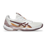 ASICS Tenisová obuv ASICS Solution Speed FF 3 Clay Obuv Na Antuku Dámy-Bílá,Hnědá