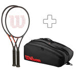 Sada Raket Wilson 2x CLASH 100 V3.0 FRM
