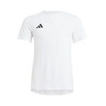 adidas Oblečenie adidas Teamwear Bežecké Tričko Děti-Bílá