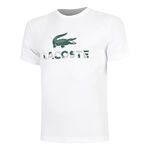 Lacoste Oblečenie Lacoste Urban Print Tričko Muži-Bílá