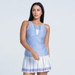 Lucky in Love Oblečenie Lucky in Love Love On Top Sportovní Tílko Dámy-Světle Modrá