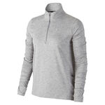 Nike Oblečenie Nike Element Half-Zip Running S dlouhým rukávem Dámy - světle šedá, stříbrná
