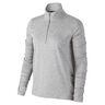 Element Half-Zip Running S dlouhým rukávem Dámy - světle šedá, stříbrná