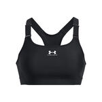 Under Armour Oblečenie Under Armour Heatgear High Sportovn&iacute; Podprsenka D&aacute;my-Čern&aacute;,B&iacute;l&aacute;