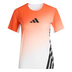 adidas Bežeck&eacute; tričko adidas Terrex XPR Pro  Bežeck&eacute; tričko D&aacute;my-b&iacute;l&aacute;, oranžov&aacute;