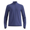 Essential Thermal Midlayer 1/2 Zip Bežecké tričko Muži-modrá