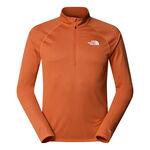 The North Face Oblečenie The North Face Sunriser 1/4 Zip Bežeck&eacute; Tričko Muži-Bronz