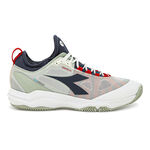 Diadora Tenisová obuv Diadora Speed Blushield Fly 4+ Obuv na antuku Muži - bílá, červená