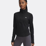Under Armour Oblečenie Under Armour Motion Half-Zip S Dlouhým Rukávem Dámy-Černá