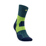 Bauerfeind Oblečenie Bauerfeind Trail Run Mid Cut Running socks D&aacute;my - tyrkysov&aacute;, 