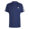 Training Essential Base 3 Stripes Tričko Muži-Tmavě Modrá,Bílá