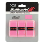 Bullpadel Vrchní omotávky Bullpadel GB-1201 COMFORT ABSORBENT - Neonové Růžová