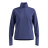 Essential Thermal Midlayer 1/2 Zip Bežeck&eacute; Tričko D&aacute;my-Modr&aacute;