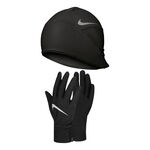 Nike Oblečenie Nike Essential Mütze + Rukavice Muži-černá,stříbrná