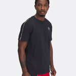 Tenisové Oblečení Under Armour Ua Icon Hwt Tee Taping-Blk