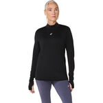 ASICS Oblečenie ASICS Road Winter Seamless Bežeck&eacute; tričko D&aacute;my-čern&aacute;