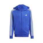 Oblečenie adidas Essentials AEROREADY 3-Stripes Regular-Fit Full-Zip Hoodie