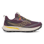 Saucony Běžecká obuv Saucony Peregrine 15 Obuv Pro Měkčí Povrch,žádný Asfalt Muži-Fialová,Karamel