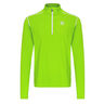 Zac Tech Half Zip S Dlouh&yacute;m Ruk&aacute;vem Muži-Neonově Zelen&aacute;,B&iacute;l&aacute;
