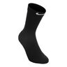 Fast Midweight Crew Running socks Unisex - čern&aacute;, &scaron;ed&aacute;
