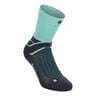 Run Performance Mid Cut  Running socks Dámy-tyrkysová