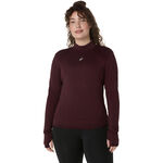 ASICS Oblečenie ASICS Road Winter Seamless Bežecké tričko Dámy - tmavě červená, 
