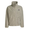 Fleece Full-Zip Tréninková bunda Muži - béžová, 