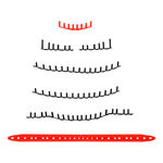 Babolat Př&iacute;slu&scaron;enstv&iacute; pro rakety Babolat Pure Strike 100 Sada  průchodek 