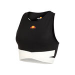 Ellesse Bežeck&yacute; top Ellesse Chroma Crop Bežeck&eacute; Tričko D&aacute;my-Čern&aacute;