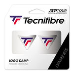 Tecnifibre Příslušenství pro rakety Tecnifibre Logo Damp Tricolore Tlumítko Vibrací-Bílá,Modrá