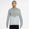 Pacer Winterized Half-Zip Bežecké tričko Muži - šedá, stříbrná