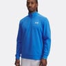 Armour Fleece 1/4 Zip S Dlouhým Rukávem Muži - Modrá,Bílá