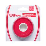 Vrchní Omotávky Wilson WILSON DRY OVERGRIP 3 PACK RED