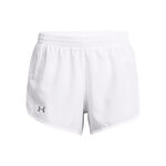 Under Armour Oblečenie Under Armour Fly By 3in Bežecké Šortky Dámy-Bílá