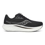 Saucony Běžecká obuv Saucony Ride 18 Wide Neutrální Obuv Muži-Černá,Bílá