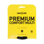 Tenisové Struny Tennis-Point Premium Comfort Multi 12m black