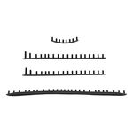 Tecnifibre Příslušenství pro rakety Tecnifibre T-Fight TF-40 18/20 Sada Průchodek-Černá