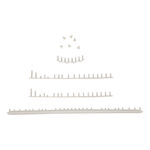 Tecnifibre Příslušenství pro rakety Tecnifibre T-Fight 255/270/280/295 Sada Průchodek-Černá