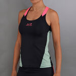 Endless Oblečenie Endless Grace Sportovn&iacute; T&iacute;lko D&aacute;my-Čern&aacute;,Zelen&aacute;