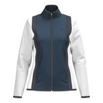 HEAD Oblečenie HEAD Club 25 Jacket Women Tr&eacute;ninkov&aacute; Bunda D&aacute;my-Tmavě Modr&aacute;,B&iacute;l&aacute;
