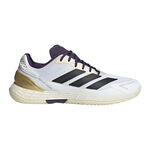 adidas Tenisová obuv adidas Defiant Speed 2 Obuv Na Všechny Povrchy Muži-Bílá,Fialová